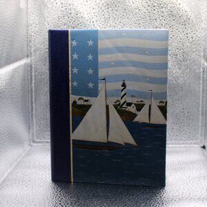 582502-50 page Sailboat C.R. Gibson Picture Book. 5 x 6.5.